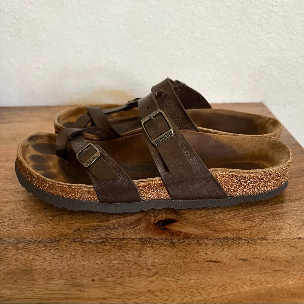 Birkenstock Mayari Bronze Brown Sandals Size 7 - Picture 6 of 7